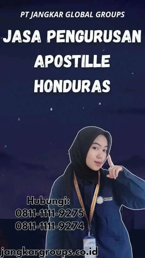 Jasa Pengurusan Apostille Honduras