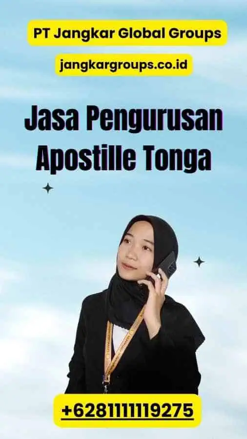 Jasa Pengurusan Apostille Tonga