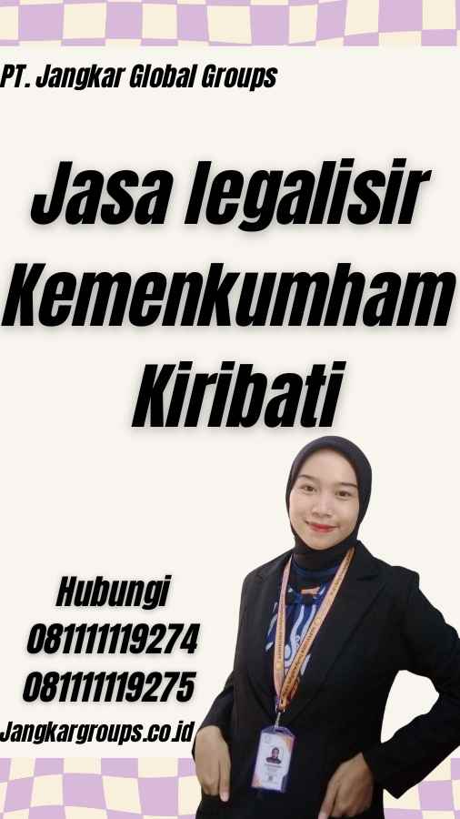 Jasa legalisir Kemenkumham Kiribati