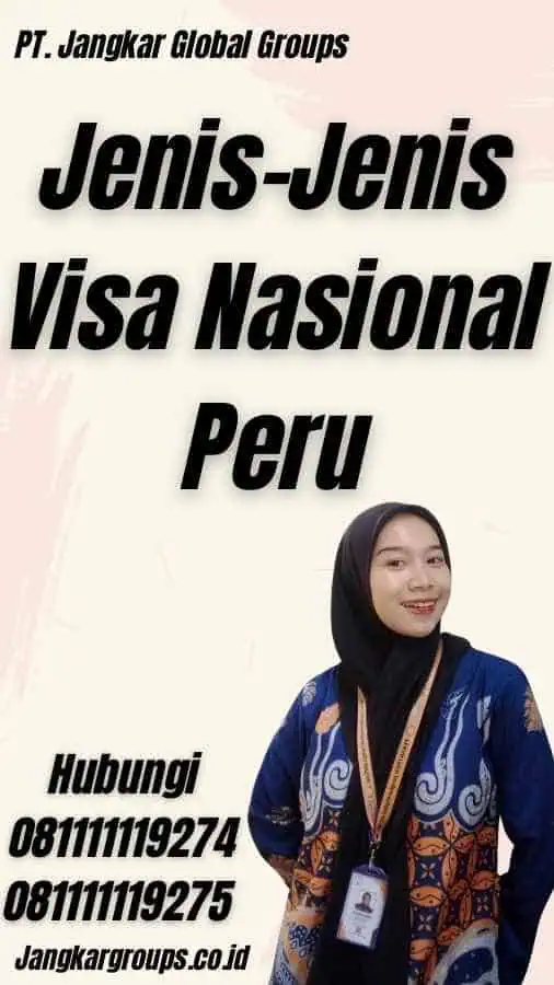 Jenis-Jenis Visa Nasional Peru