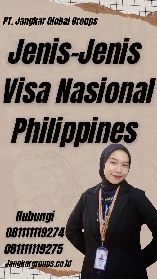 Jenis-Jenis Visa Nasional Philippines