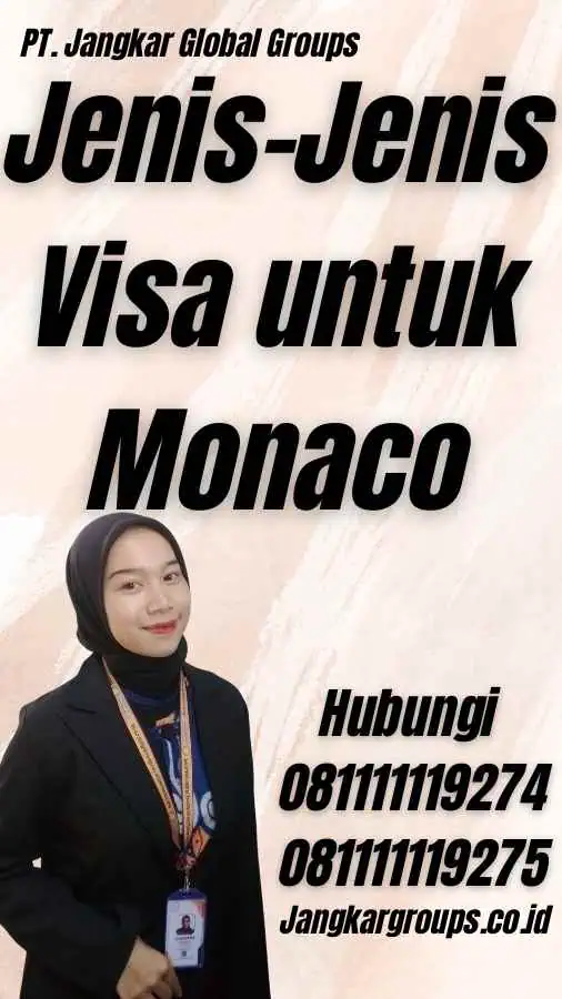 Jenis-Jenis Visa untuk Monaco