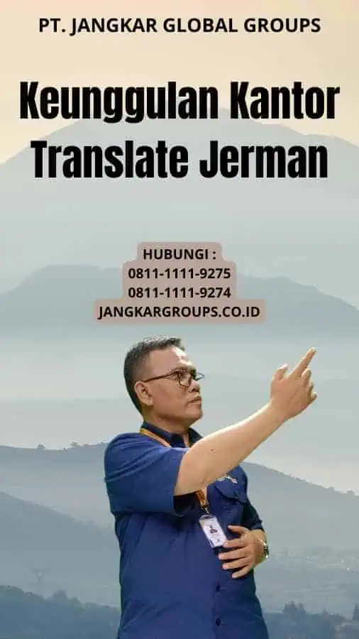 Keunggulan Kantor Translate Jerman