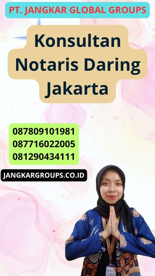 Konsultan Notaris Daring Jakarta