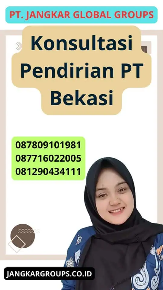 Konsultasi Pendirian Pt Bekasi