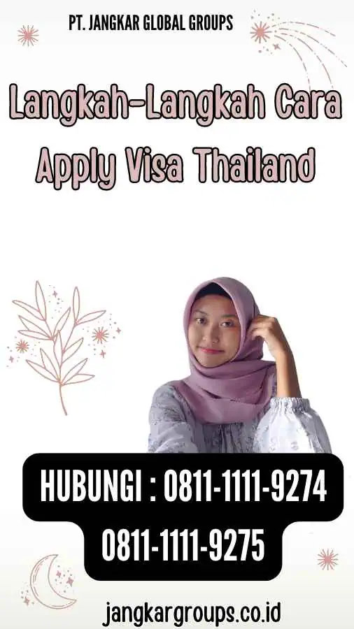 Langkah-Langkah Cara Apply Visa Thailand