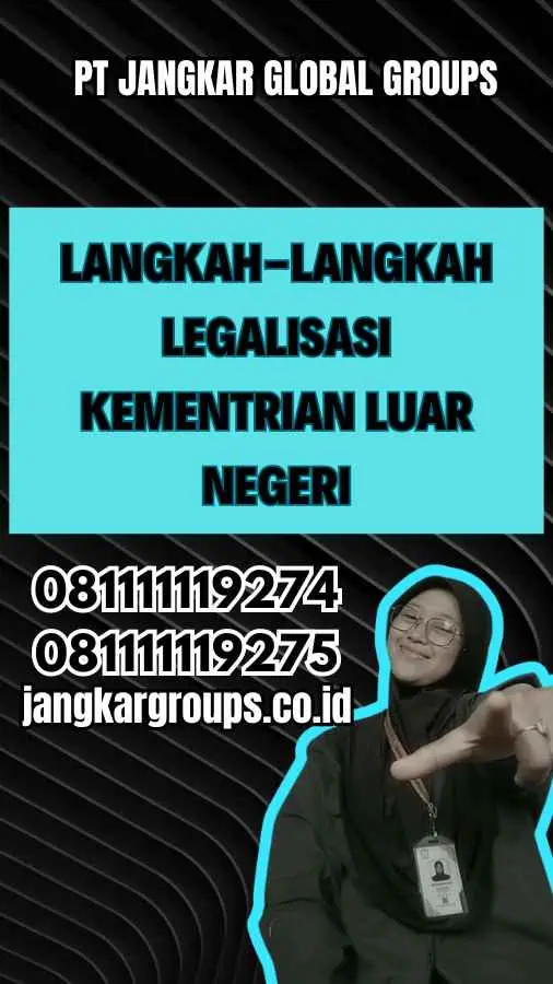 Langkah-Langkah Legalisasi Kemenkumham Kemenlu