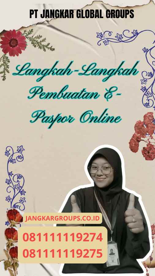 Langkah-Langkah Pembuatan E Paspor Online