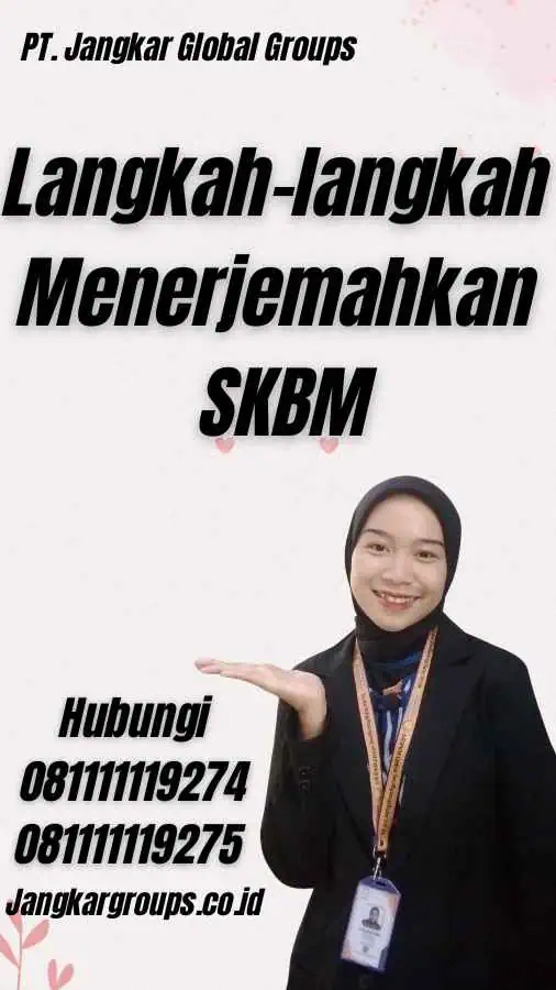 Langkah-langkah Menerjemahkan SKBM