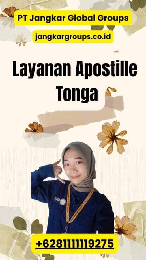 Layanan Apostille Tonga