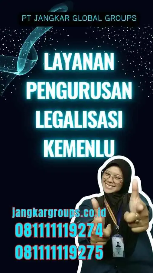 Layanan Pengurusan Legalisasi Kemenlu