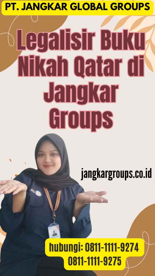 Legalisir Buku Nikah Qatar di Jangkar Groups