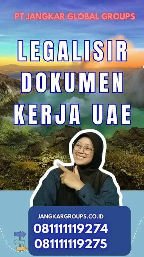 Legalisir Dokumen Kerja UAE