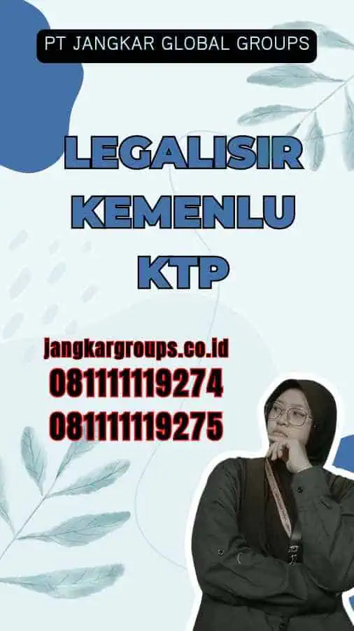 Legalisir Kemenlu KTP