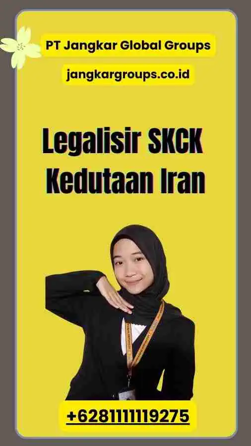 Legalisir SKCK Kedutaan Iran