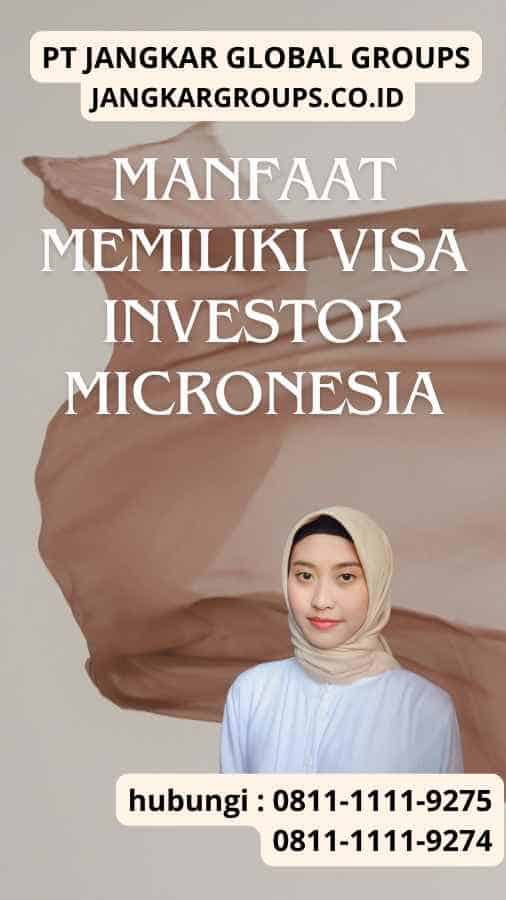 Manfaat Memiliki Visa Investor Micronesia