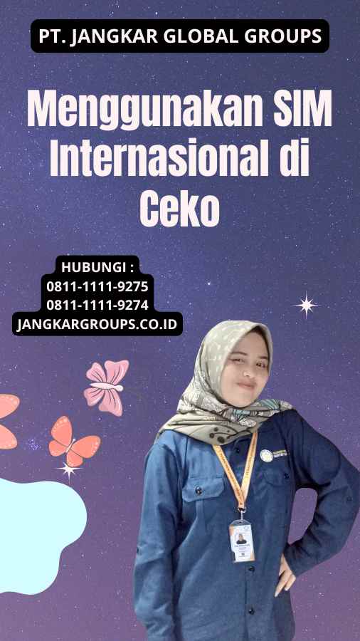 Menggunakan SIM Internasional di Ceko