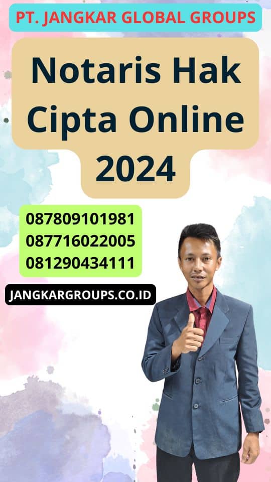 Notaris Hak Cipta Online 2024