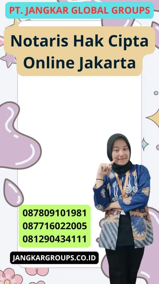 Notaris Hak Cipta Online Jakarta