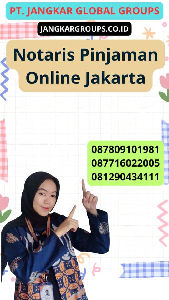 Notaris Pinjaman Online Jakarta