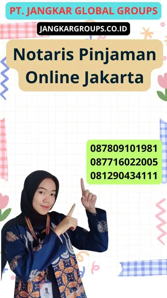 Notaris Pinjaman Online Jakarta