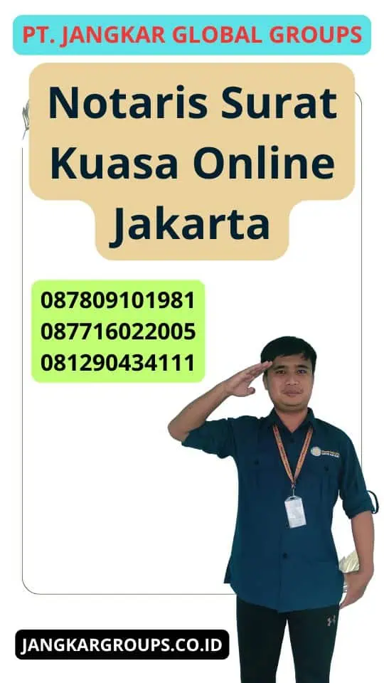 Notaris Surat Kuasa Online Jakarta