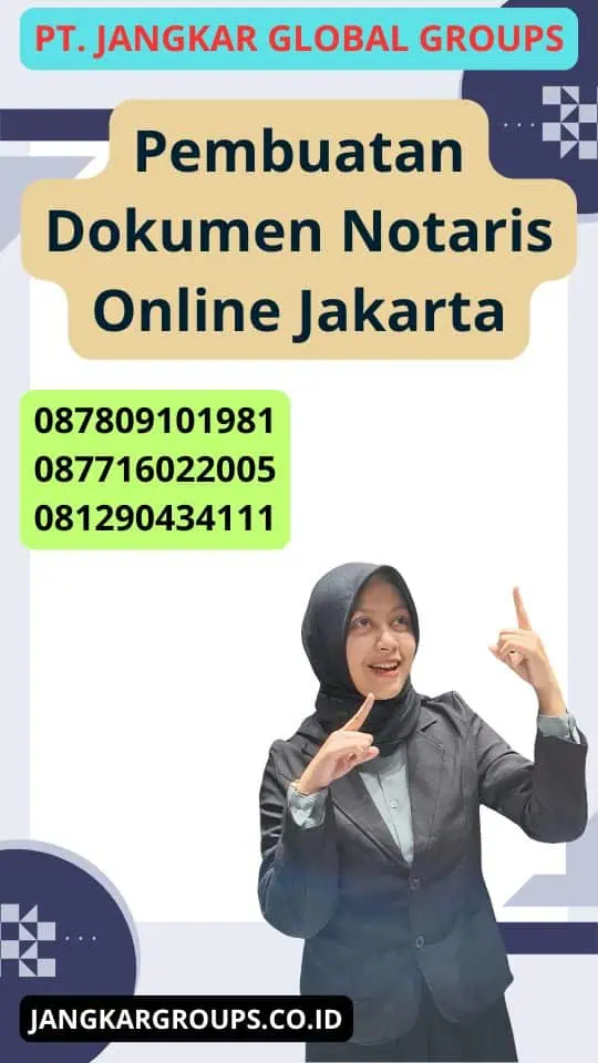 Pembuatan Dokumen Notaris Online Jakarta