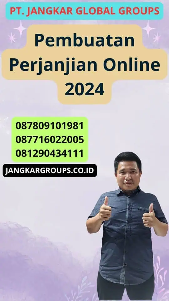 Pembuatan Perjanjian Online 2024