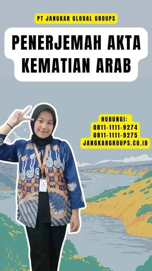 Penerjemah Akta Kematian Arab