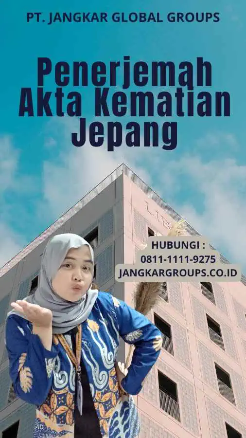 Penerjemah Akta Kematian Jepang