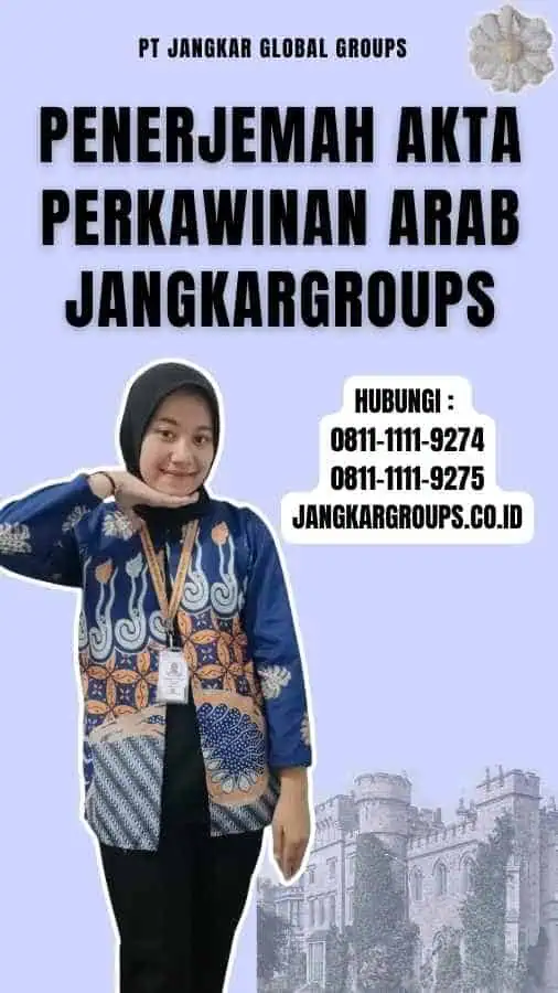 Penerjemah Akta Perkawinan Arab Jangkargroups