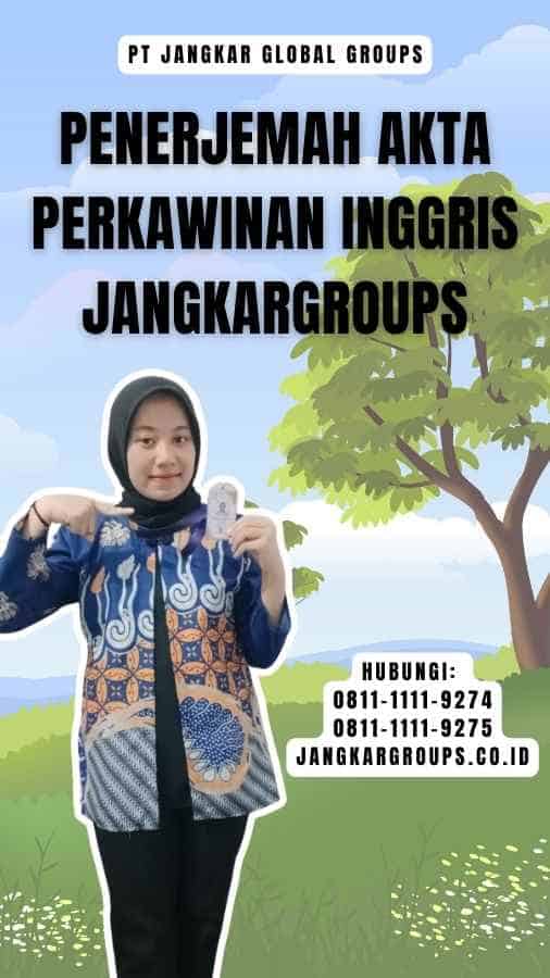 Penerjemah Akta Perkawinan Inggris Jangkargroups