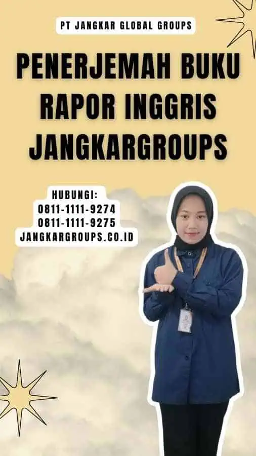 Penerjemah Buku Rapor Inggris Jangkargroups