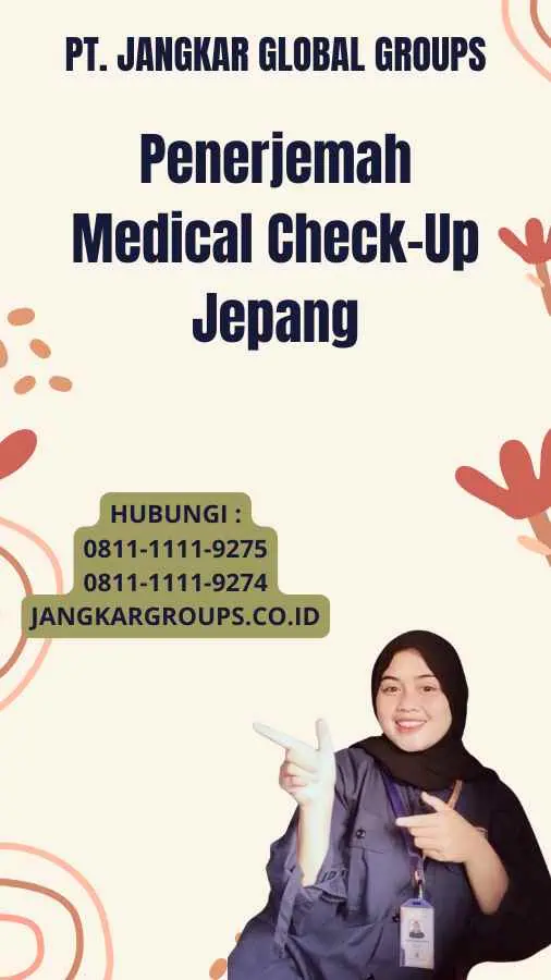 Penerjemah Medical Check-Up Jepang