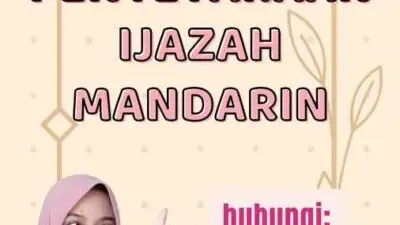 Penerjemah Penyetaraan Ijazah Mandarin