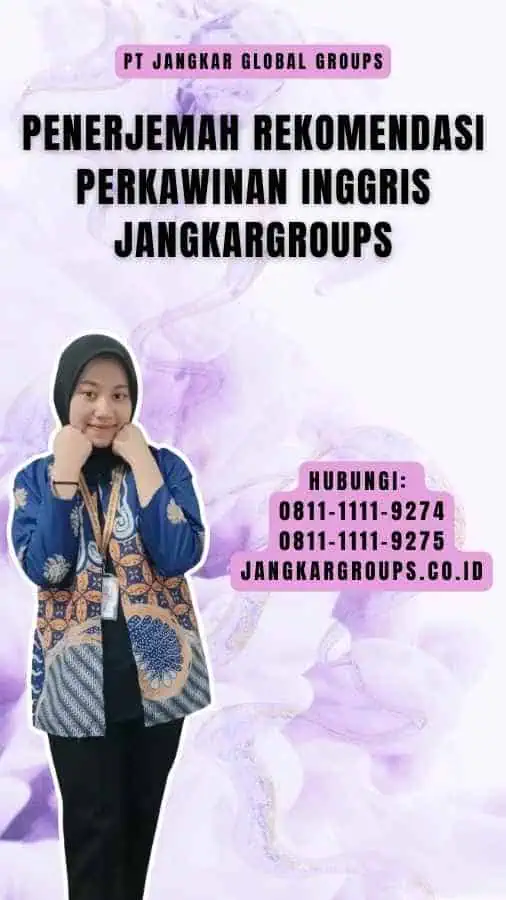 Penerjemah Rekomendasi Perkawinan Inggris Jangkargroups