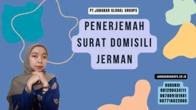 Penerjemah Surat Domisili Jerman