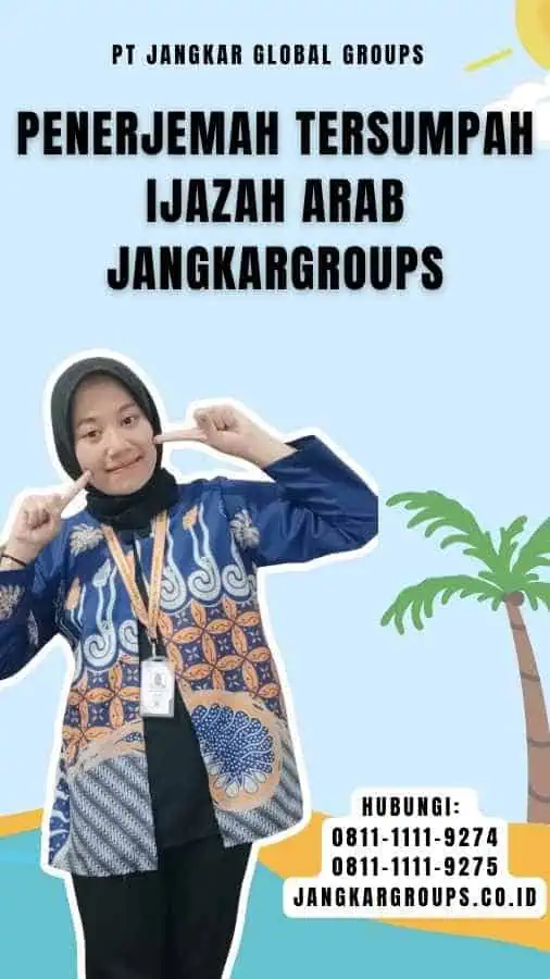 Penerjemah Tersumpah Ijazah Arab Jangkargroups