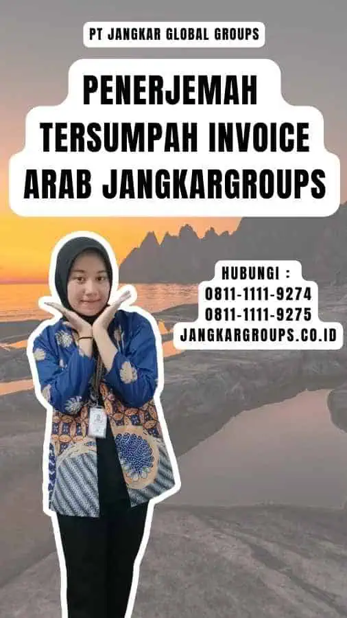 Penerjemah Tersumpah Invoice Arab Jangkargroups