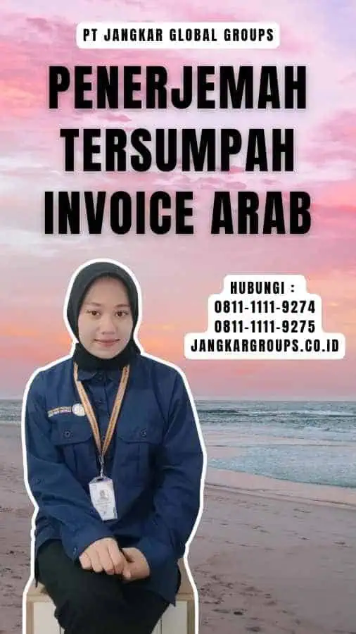 Penerjemah Tersumpah Invoice Arab