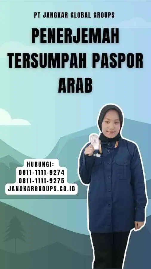 Penerjemah Tersumpah Paspor Arab