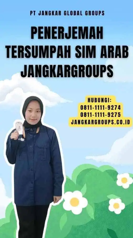 Penerjemah Tersumpah SIM Arab Jangkargroups