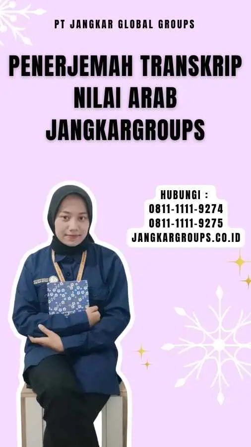 Penerjemah Transkrip Nilai Arab Jangkargroups