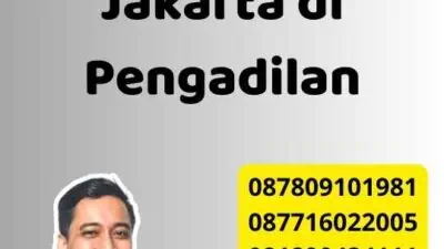 Penetapan Nama Jakarta di Pengadilan