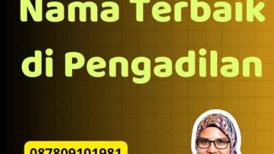 Penetapan Nama Terbaik di Pengadilan