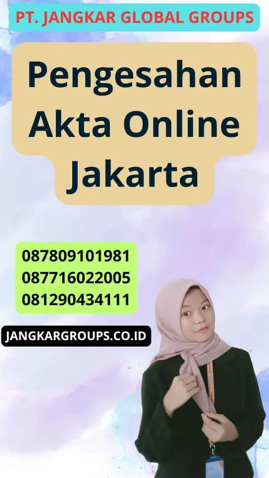 Pengesahan Akta Online Jakarta