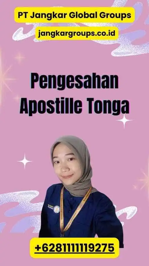 Pengesahan Apostille Tonga