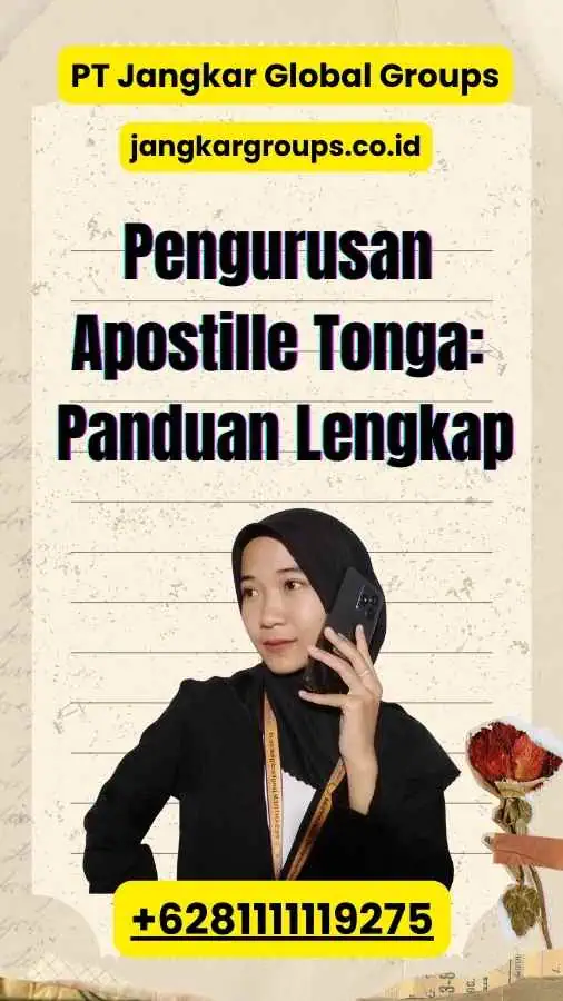 Pengurusan Apostille Tonga: Panduan Lengkap