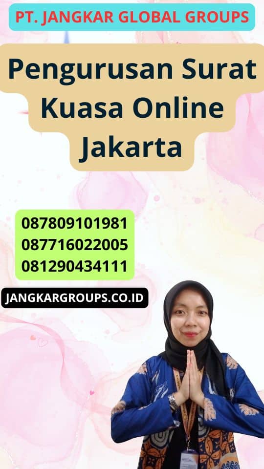 Pengurusan Surat Kuasa Online Jakarta