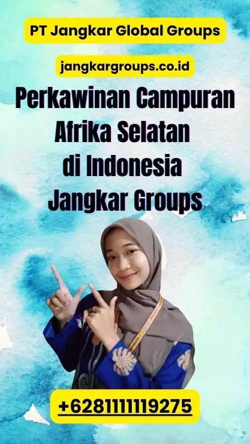 Perkawinan Campuran Afrika Selatan di Indonesia Jangkar Groups